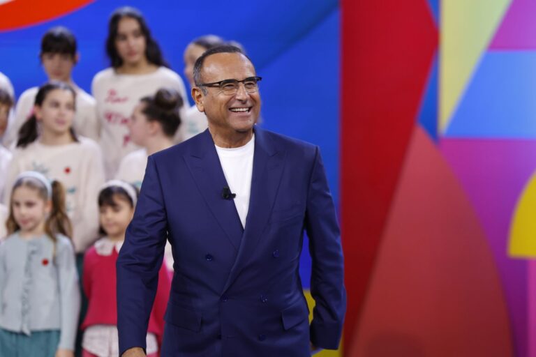 Carlo Conti alla conduzione dello Zecchino D'Oro che sarà in prima serata su Rai1