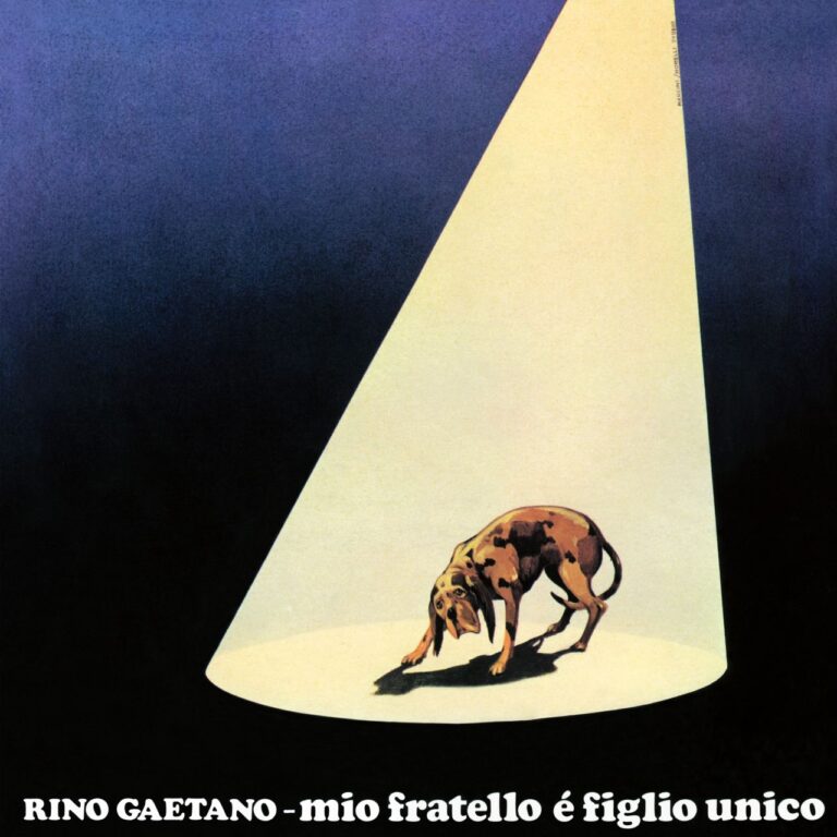 La cover ufficiale di "Mio fratello è figlio unico" di Rino Gaetano uscito 50 anni fa!